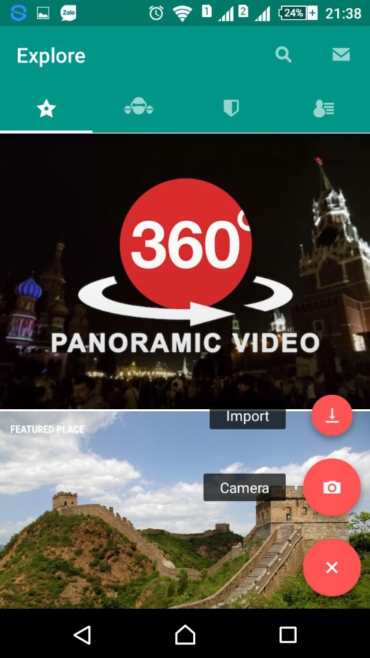 Hướng dẫn chụp ảnh 360 độ và đăng tải lên Facebook với định dạng 3D
