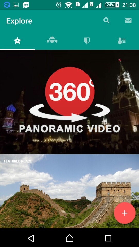 Hướng dẫn chụp ảnh 360 độ và đăng tải lên Facebook với định dạng 3D - Ảnh 360 độ Facebook 3D \