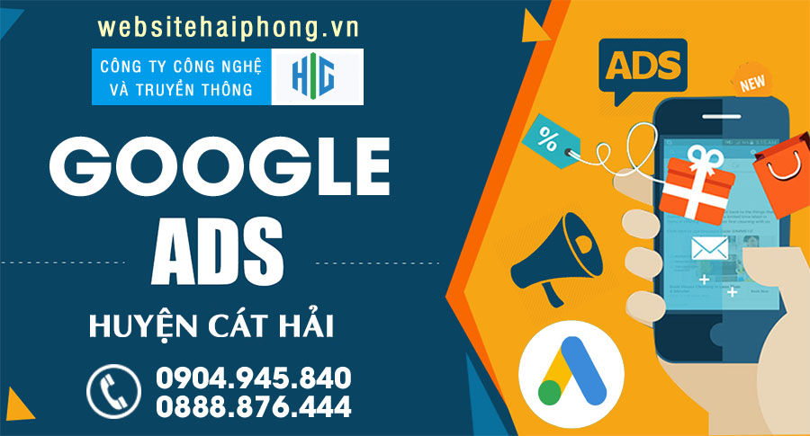 Dịch vụ quảng cáo Google tại huyện Cát Hải  giá rẻ uy tín