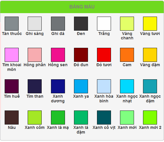 Tầm quan trọng của việc sử dụng màu sắc trong thiết kế website